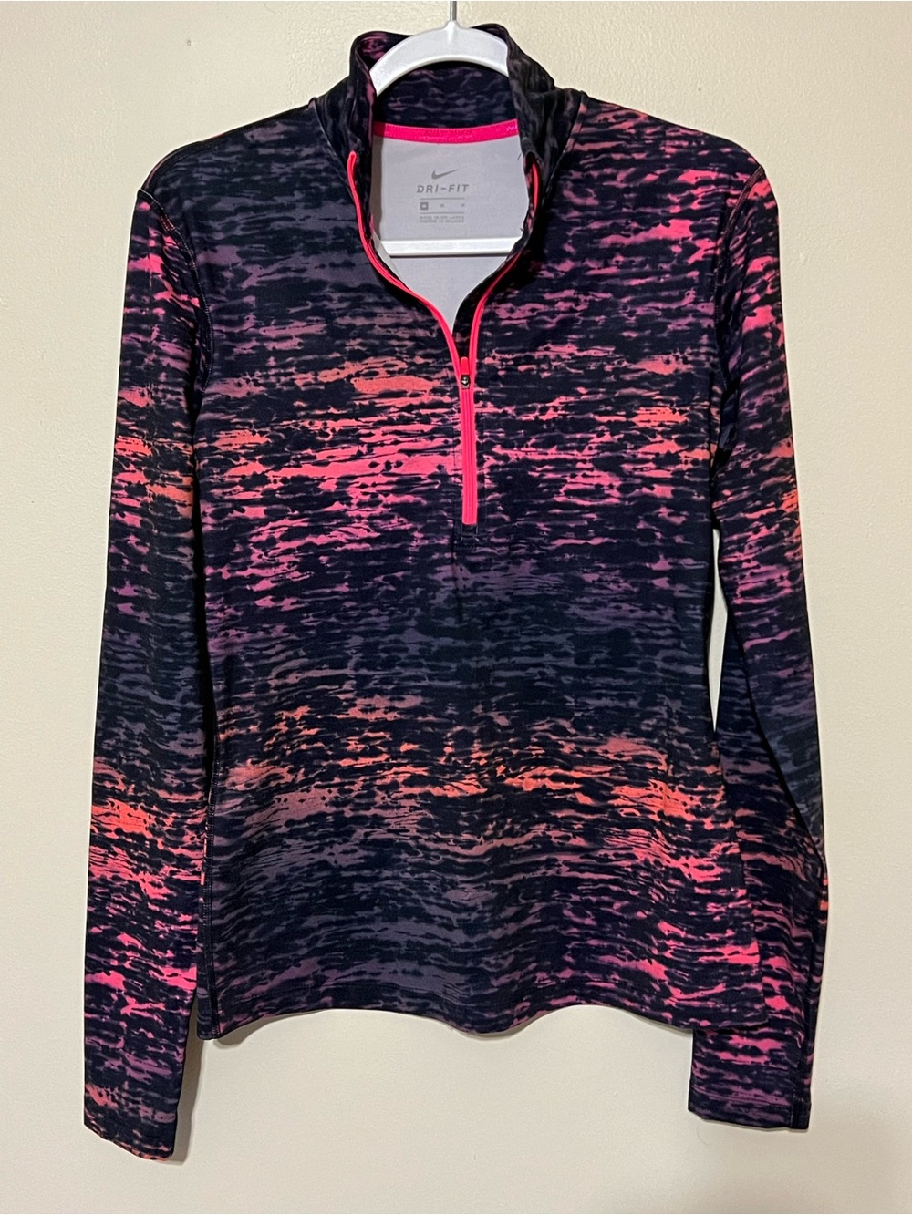 Nike Dri-Fit Long Sleeve Quarter Zip